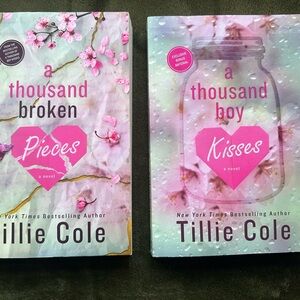 A Thousand Boy Kisses and A Thousand Broken Pieces Books